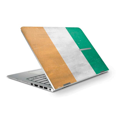 Ivory Coast Flag Distressed HP Spectre Skin